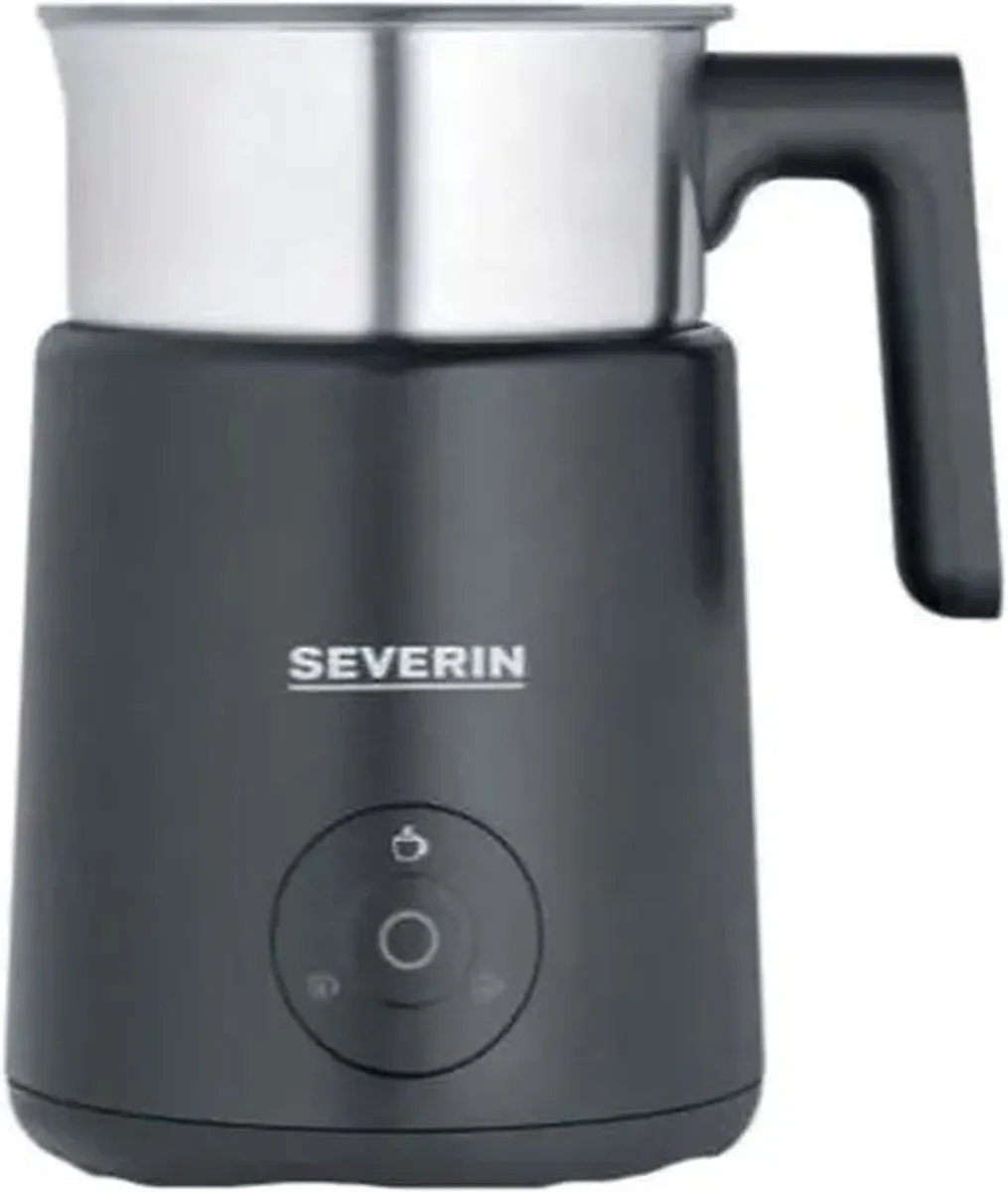 Severin SM3579 Melkopschuimer 0.7L - 500W - Geborsteld matzilver/zwart - afbeelding 6 van 6