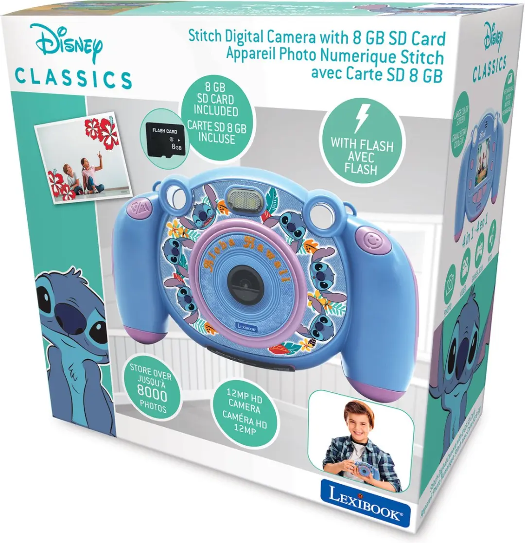 Lexibook Disney Stitch DJ080D Digitale Camera