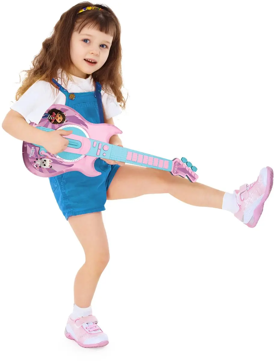 Lexibook Gabby's Poppenhuis Verlichtingsgitaar K260GDH - Roze - afbeelding 5 van 6