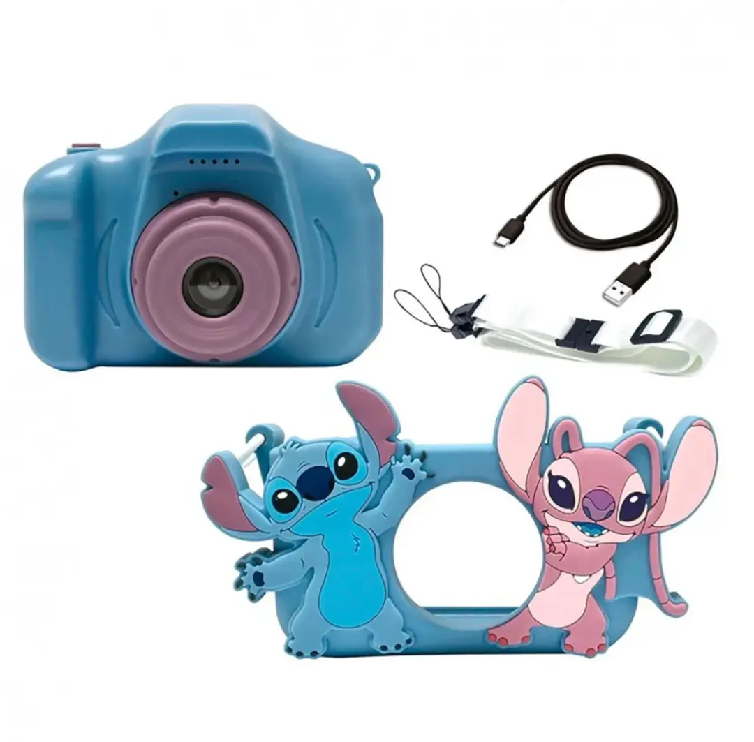 Lexibook DJ078D Kindercamera - Blauw - afbeelding 3 van 6