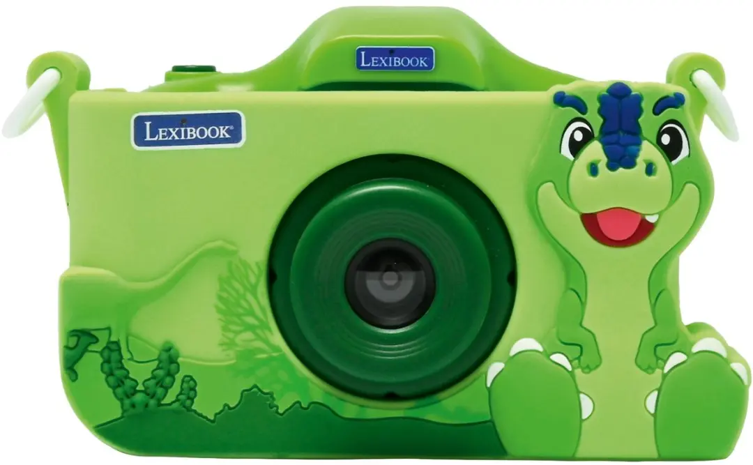 Lexibook DJ078DINO Kinderkamera Dinosaurus - Groen - afbeelding 3 van 6