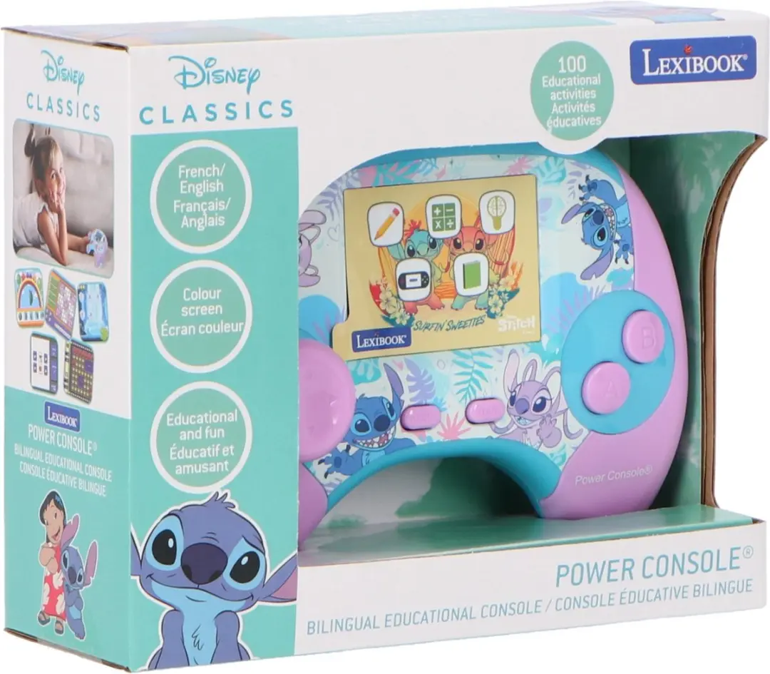 Lexibook Lilo & Stitch Educatieve Console JCG100Di1 - Roze - afbeelding 2 van 6