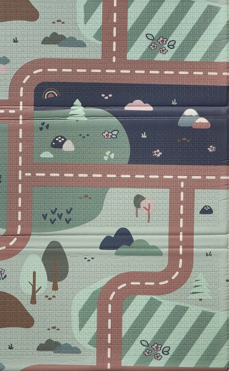 Béaba Speelmat 200x150cm - Bruin Zand - afbeelding 2 van 6