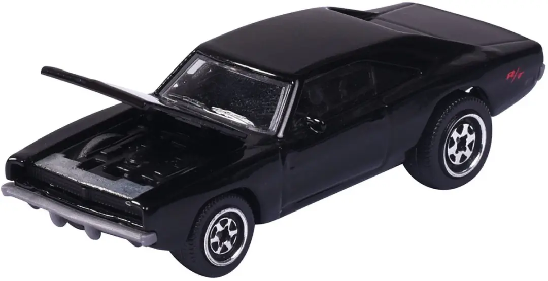 Majorette Vintage Dodge Charger R/T - Zwart - afbeelding 2 van 3