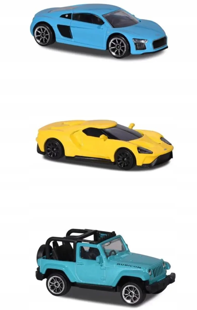 Majorette Straatauto's 3-Pack