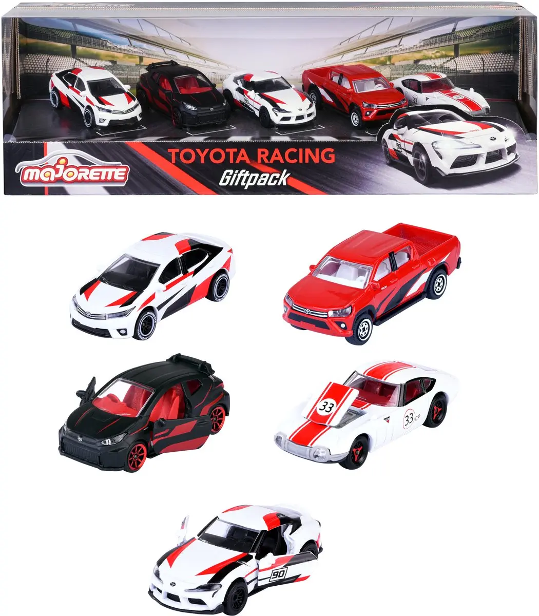 Majorette Toyota Racing Auto's