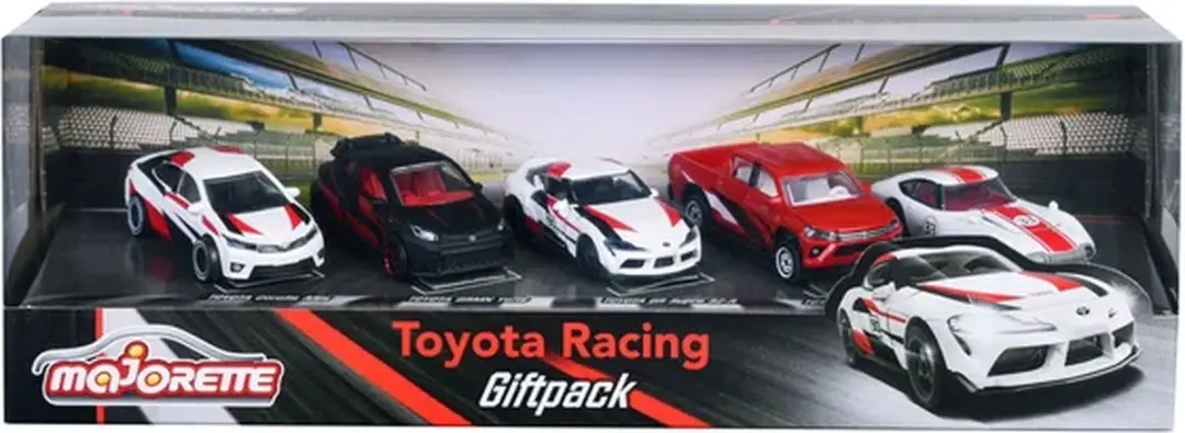 Majorette Toyota Racing Auto's - 5 stuks - afbeelding 4 van 6