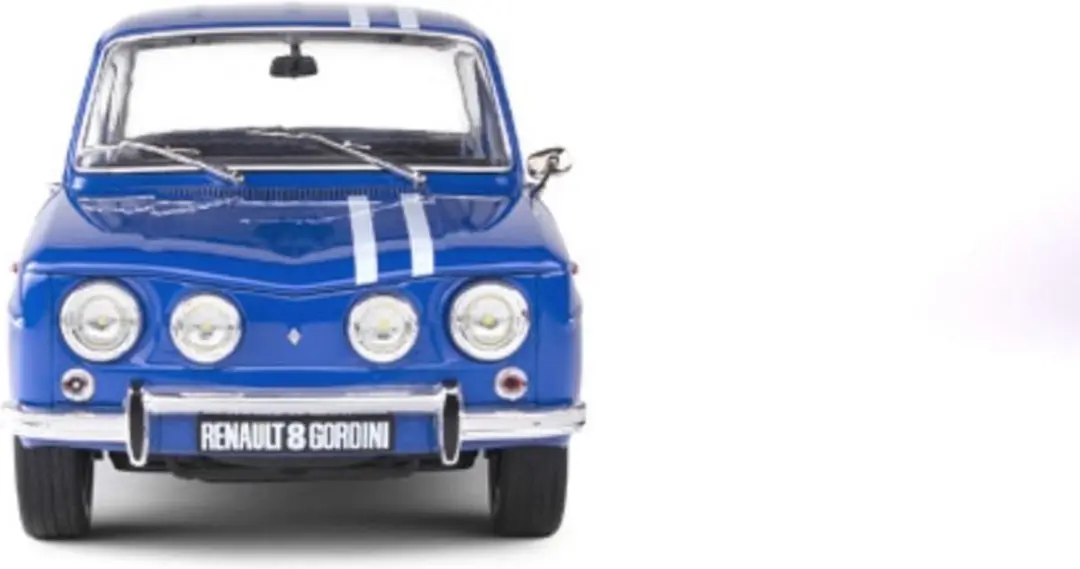 Solido Renault 8 Gordini 1300 1:18 - Blauw - afbeelding 4 van 6