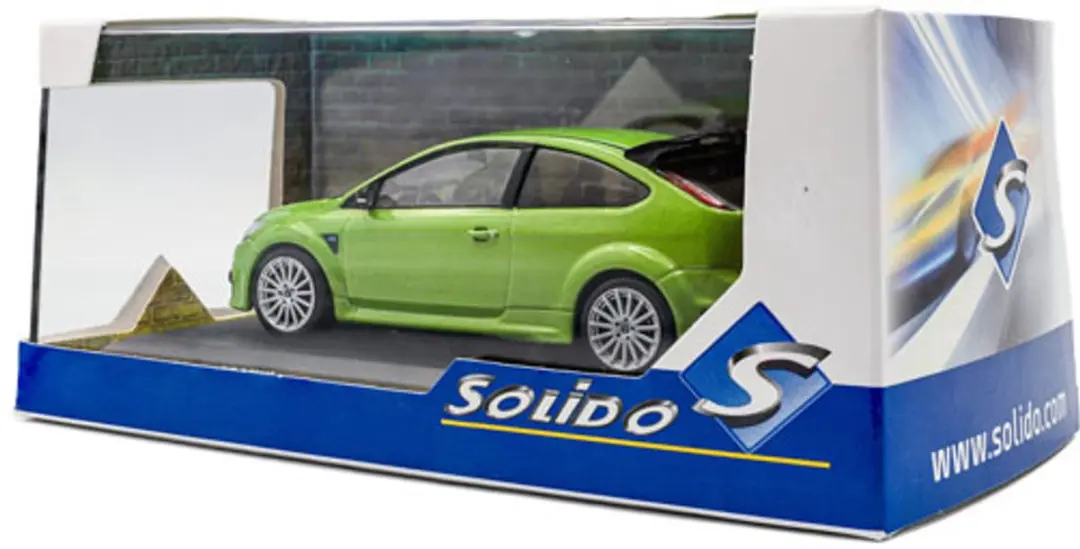 Solido Ford Focus RS Mk II 2010 Modelauto 1:43 - Groen - afbeelding 5 van 6