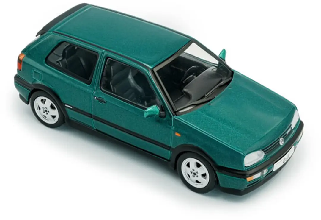 Solido Volkswagen Golf III VR6 1994 Modelauto 1:43 - Groen - afbeelding 3 van 6