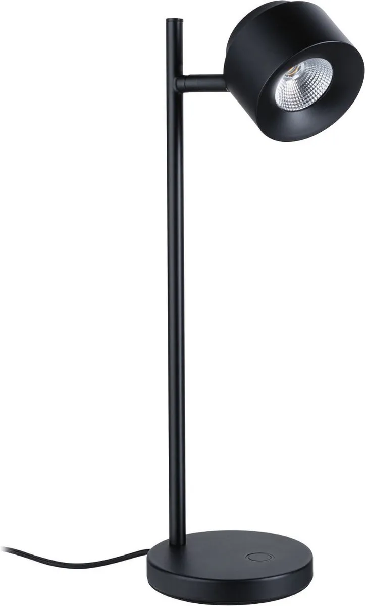Paulmann Puric Pane LED Tafellamp 2700K 400lm - Zwart