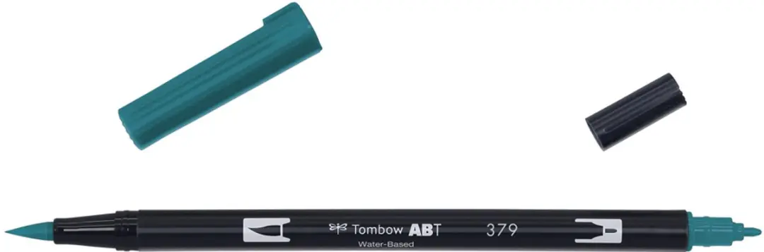 Tombow ABT Dual Brush Tekenpennen - Vintage Kleuren - 6 stuks - afbeelding 4 van 6