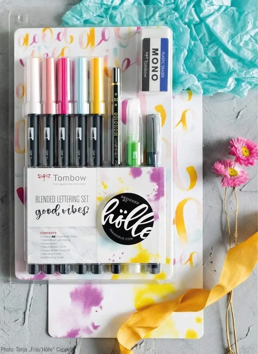 Tombow Blended Lettering Set Good Vibes - 6x - afbeelding 5 van 6