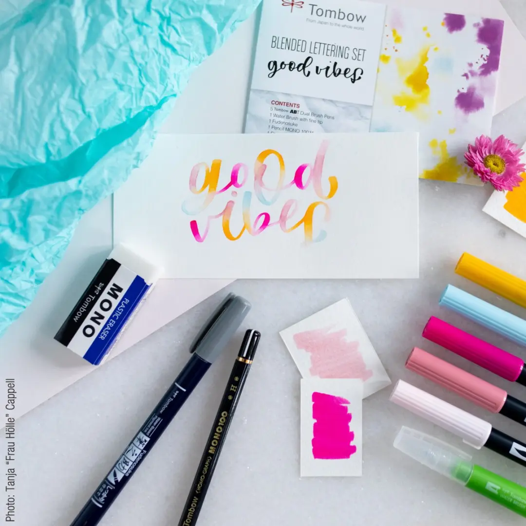 Tombow Blended Lettering Set Good Vibes - 6x - afbeelding 3 van 6