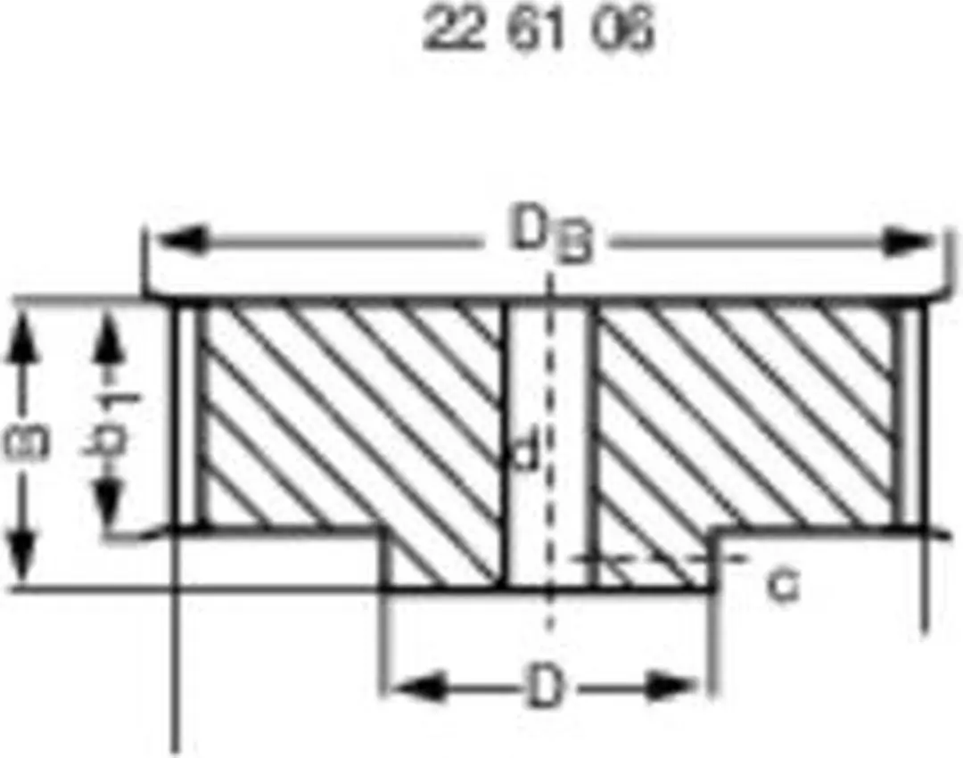 Reely Aluminium Tandriemschijf Ø25mm - Boring 4mm - afbeelding 3 van 5