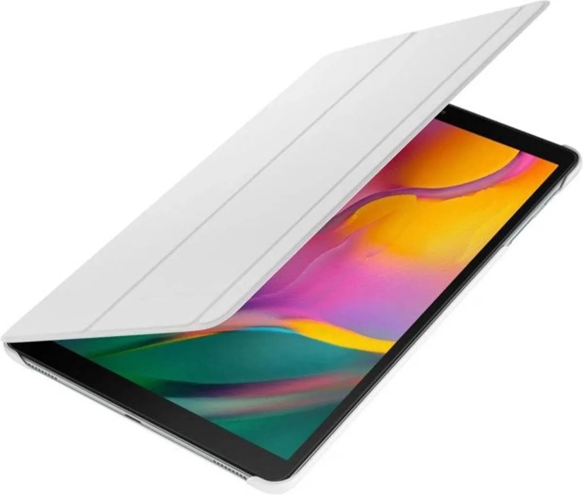 Samsung Galaxy Tab A 10.1 2019 Book Cover - Wit - 8801643888060