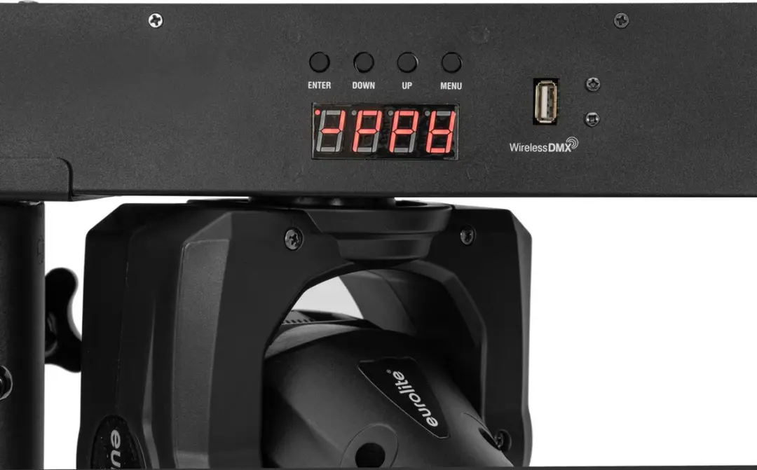 EUROLITE LED TMH Bar S120 Moving-Head Spot - 30W - Zwart - afbeelding 5 van 6