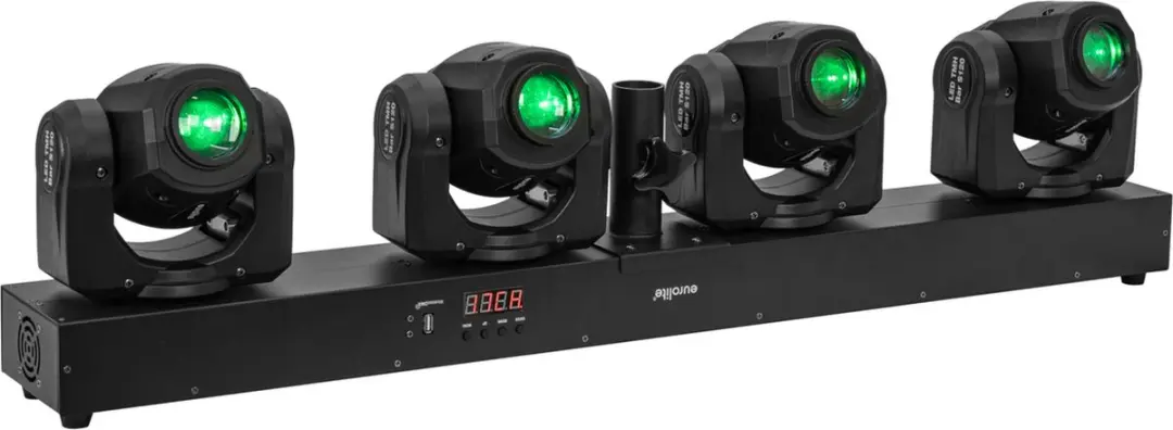 EUROLITE LED TMH Bar S120 Moving-Head Spot - 30W - Zwart - afbeelding 4 van 6