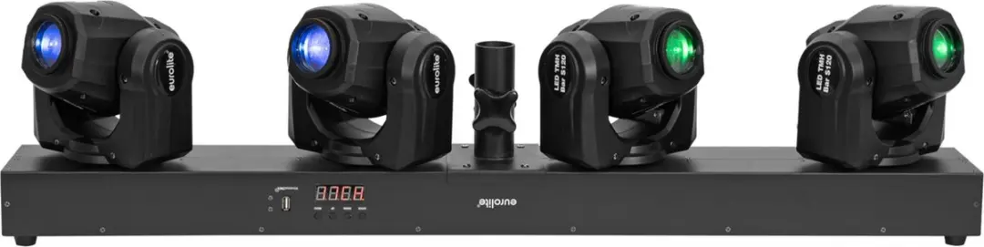 EUROLITE LED TMH Bar S120 Moving-Head Spot - 30W - Zwart - afbeelding 6 van 6