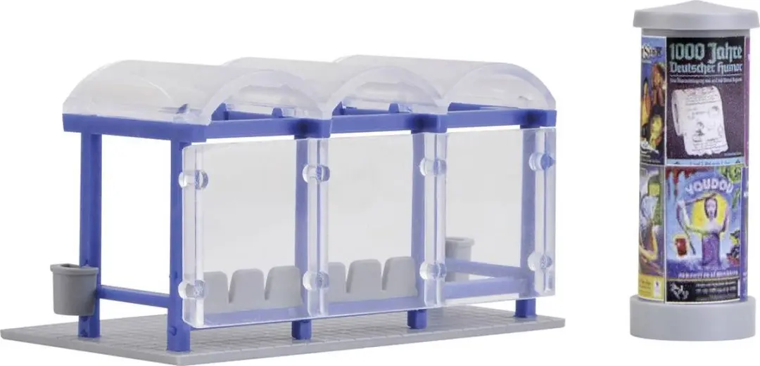 Kibri 38142 H0 Decoratieset Bushalte - afbeelding 2 van 4