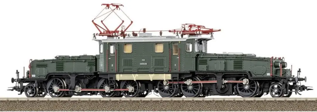 Trix T25092 H0 elektrische locomotief serie 1189 Krokodil