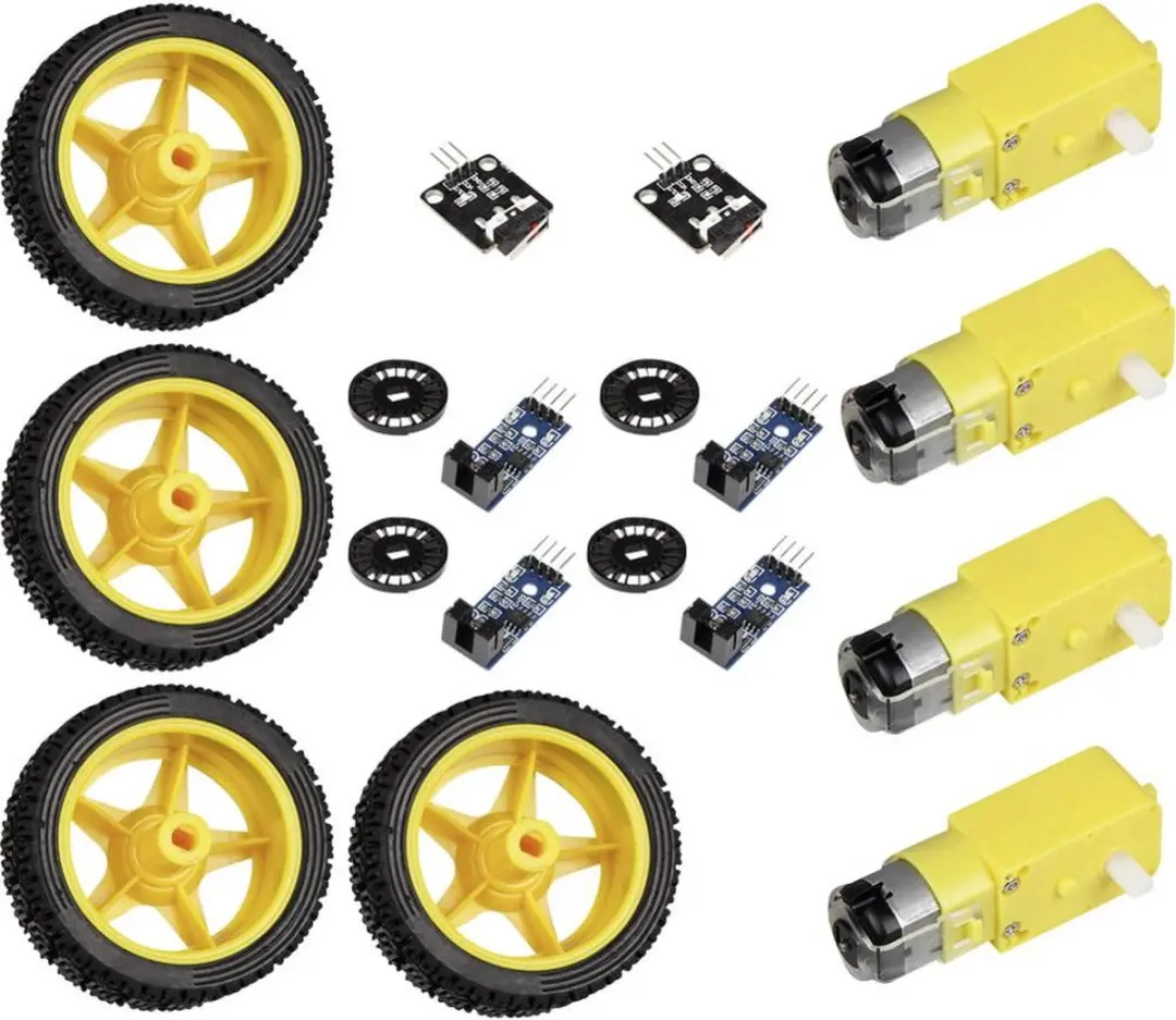 Joy-it Robot Auto Sensor Motor Kit CR-1774897