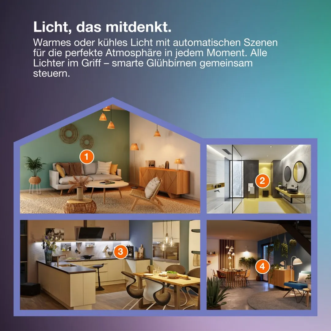 Osram SMART+ A100 LED-lamp 14W - Instelbaar wit - E27 - Mat