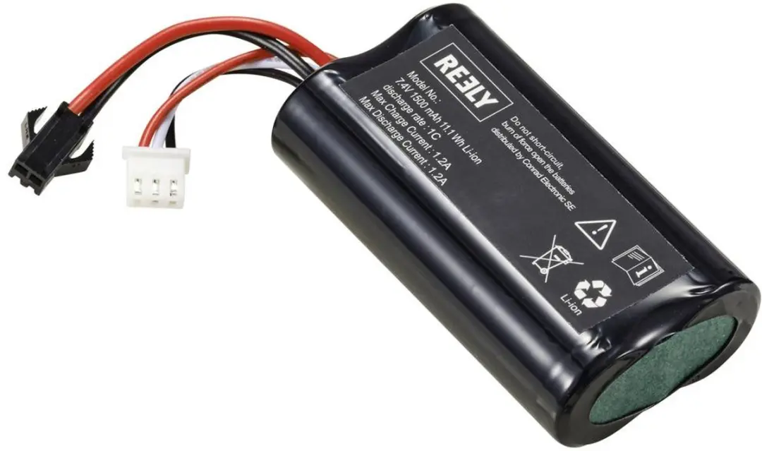 Reely Li-ion accupack 7.4V 1500mAh 2S JST SM-2P