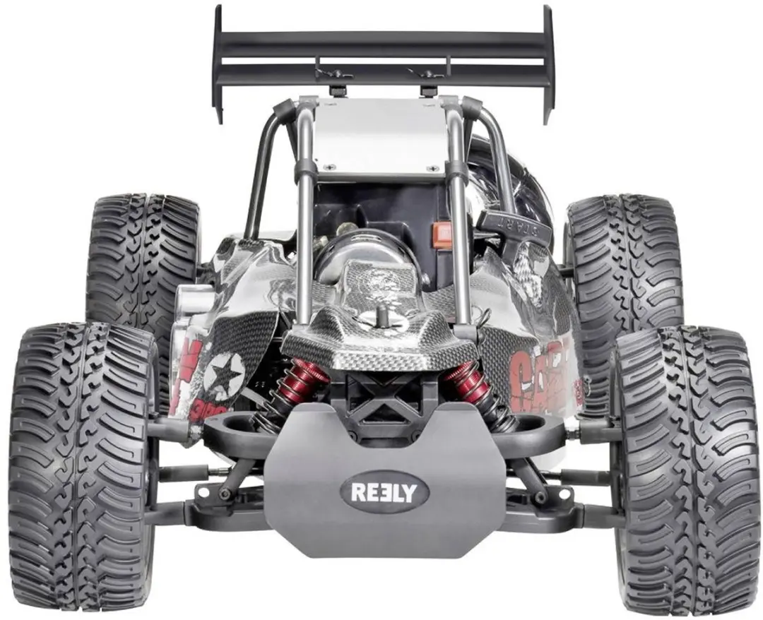 Reely Carbon Fighter 1:6 Benzine Buggy RTR - Zwart - afbeelding 5 van 6
