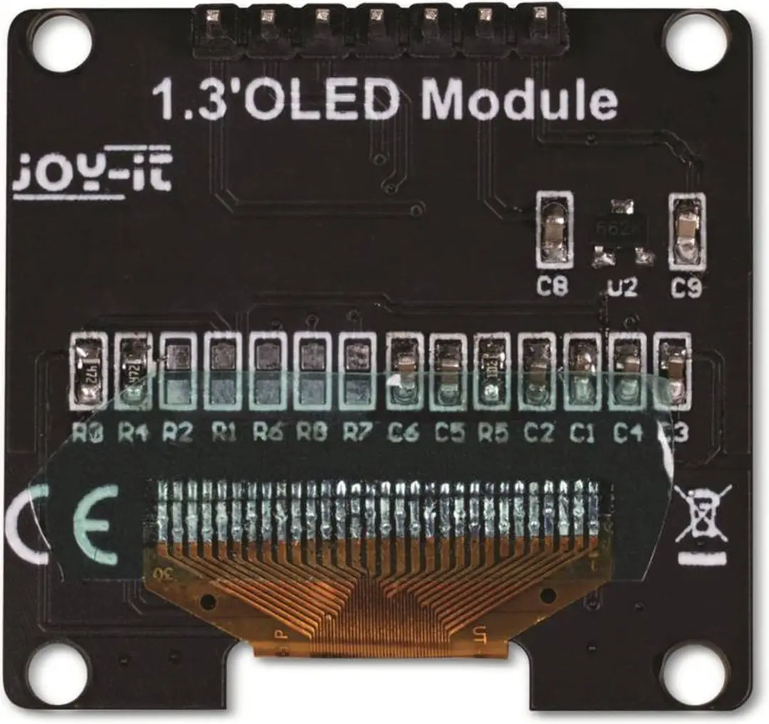 Joy-iT SBC-OLED01.3 Displaymodule - Kleurloos - afbeelding 2 van 3