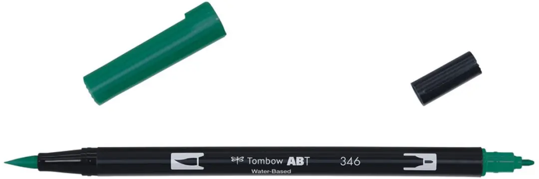 Tombow ABT Dual Brush Pen 346 Sea Green - afbeelding 6 van 6