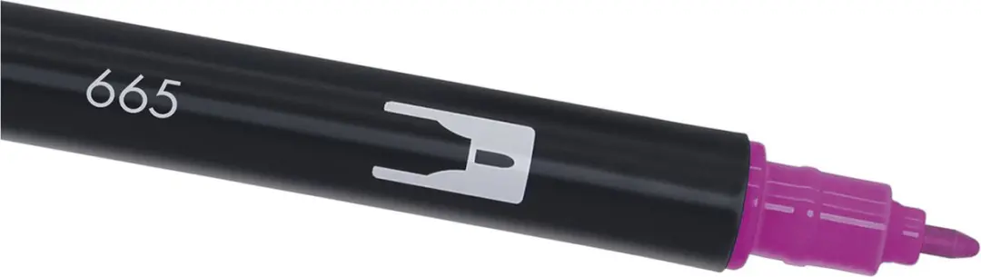 Tombow ABT Dual Brush Pen 665 - Paars - afbeelding 3 van 6