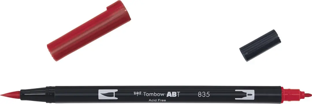Tombow ABT Dual Brush Pen 835 - Persimmon - afbeelding 4 van 6