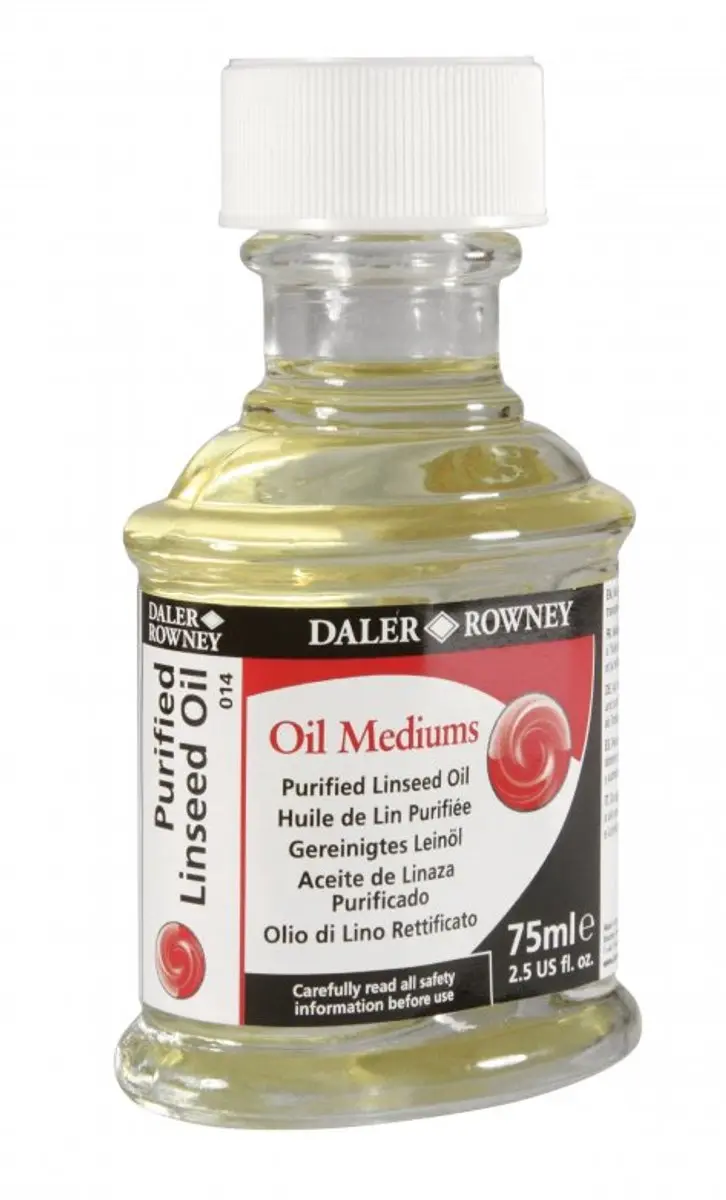 Daler-Rowney Gezuiverde Lijnolie 75 ml.