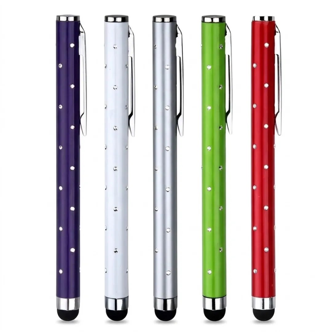 NUVEX Rhinestone Touchscreen Pen Set 5 Stuks