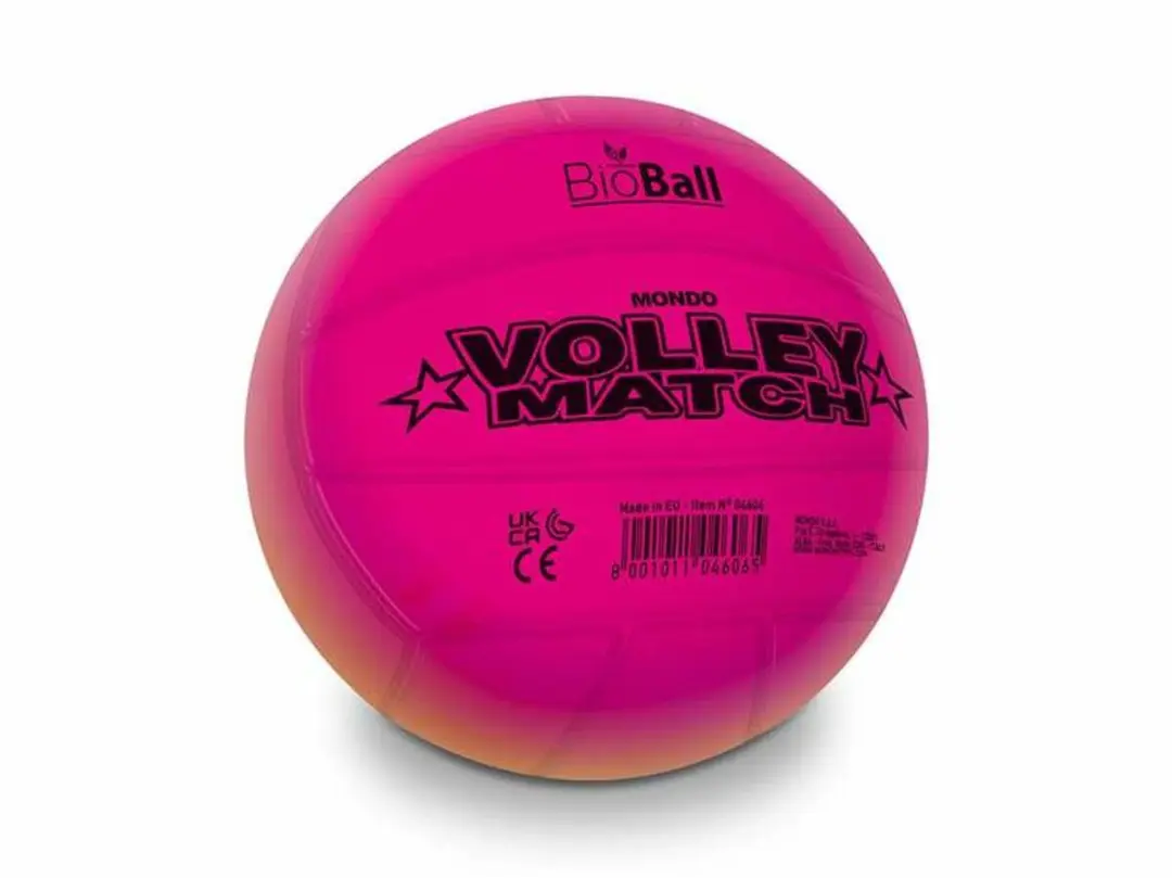 Mondo Volleybal Regenboog 22cm - Maat 5 - afbeelding 4 van 4