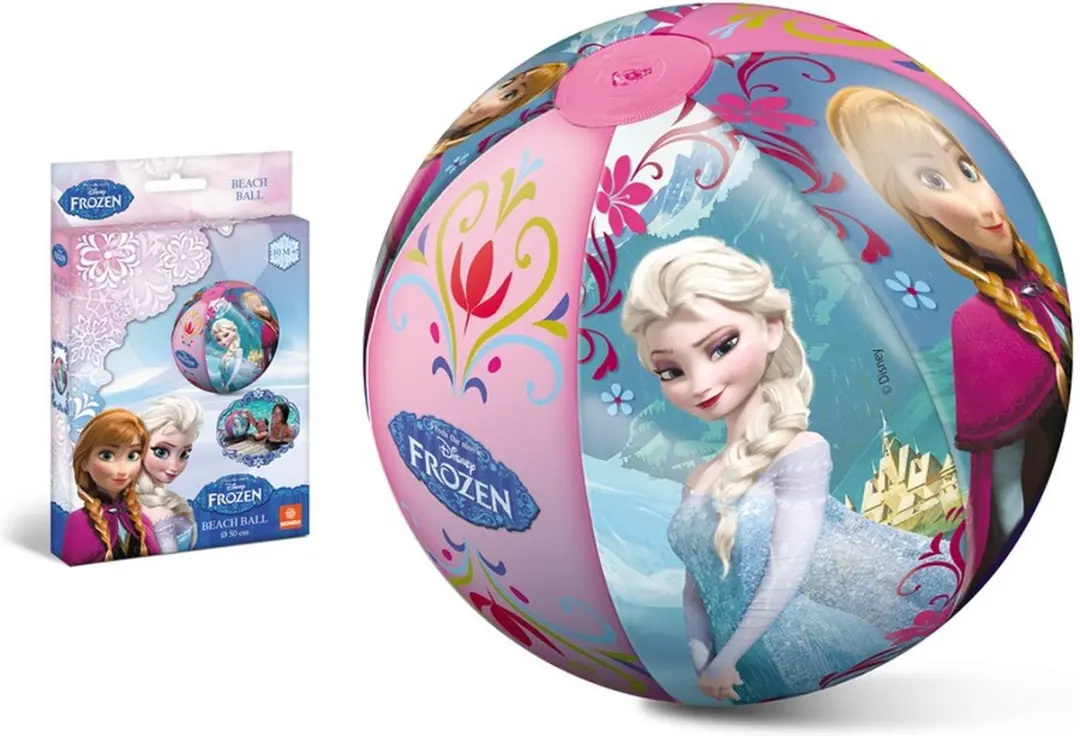 Mondo Frozen Strandbal 50cm - Roze - afbeelding 5 van 6