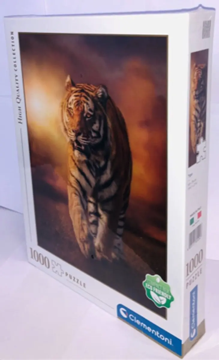 Clementoni Puzzel 1.000 stukjes Tijger