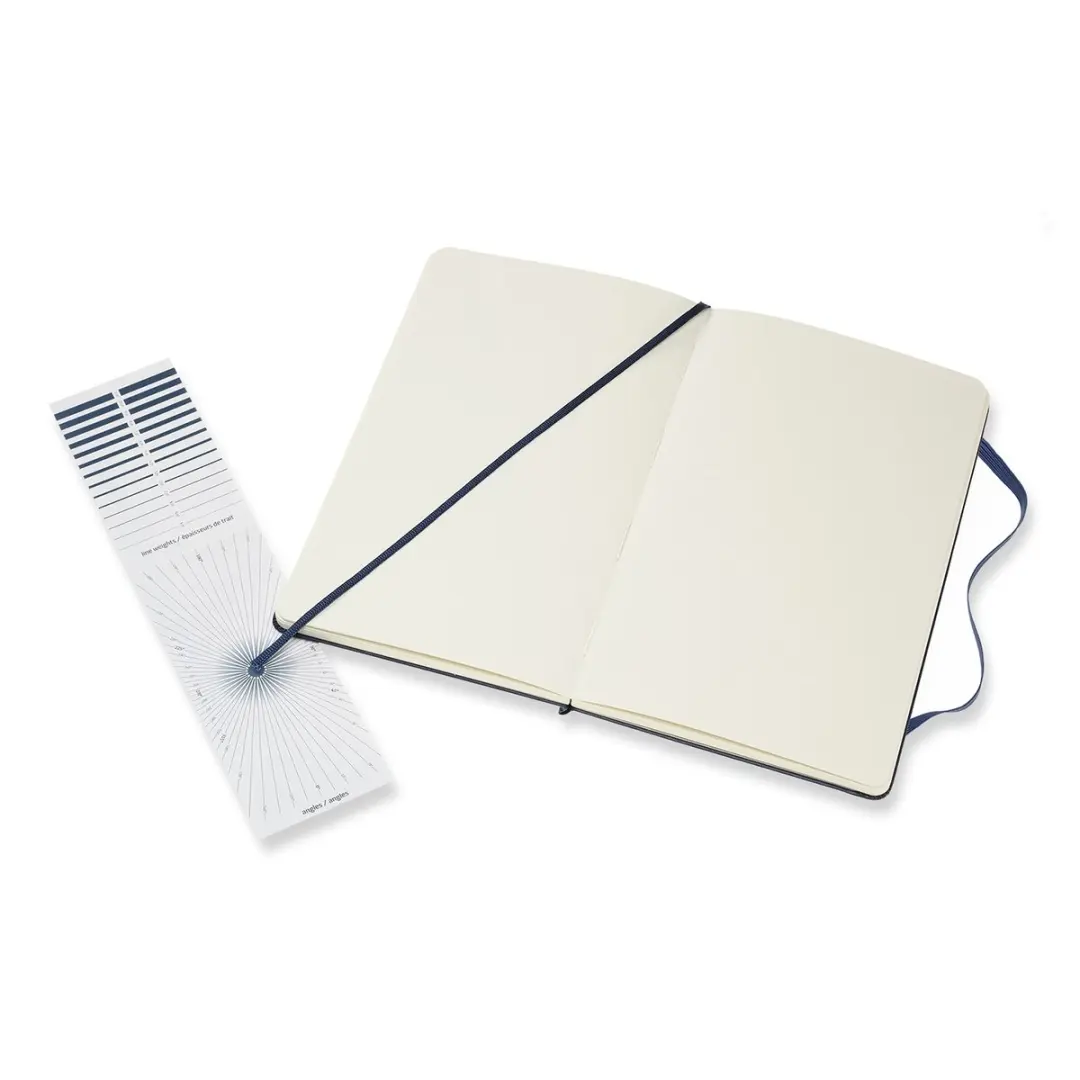 Moleskine Art Schetsboek Large - Hardcover - Saffier Blauw - afbeelding 4 van 5