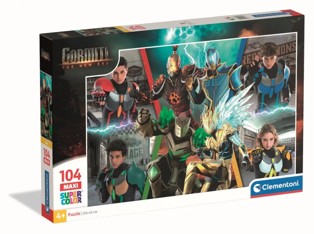 Gormiti Clementoni 104-stuks maxi puzzel