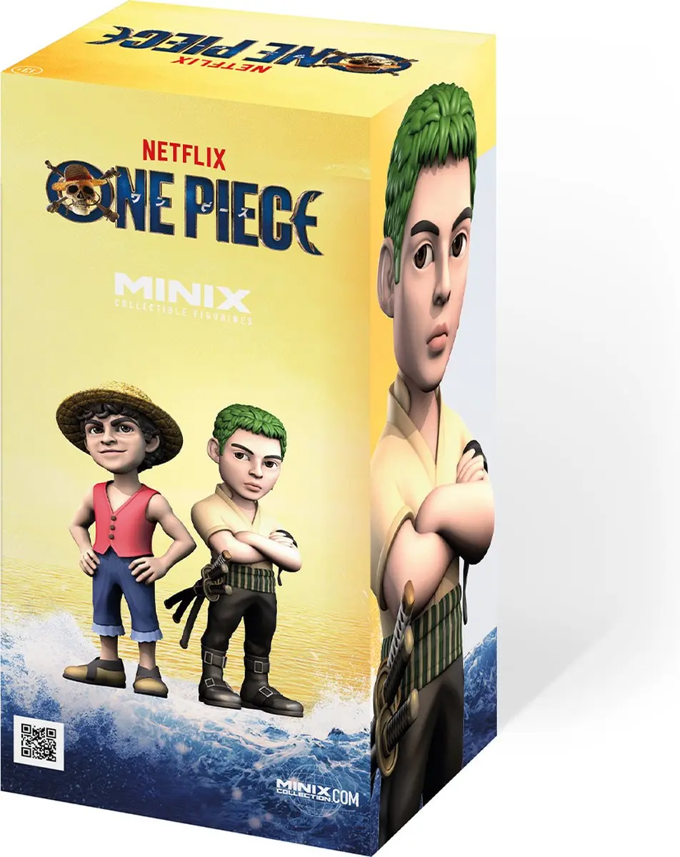 MINIX One Piece Zoro Roronoa Figuur - 12cm - afbeelding 4 van 4