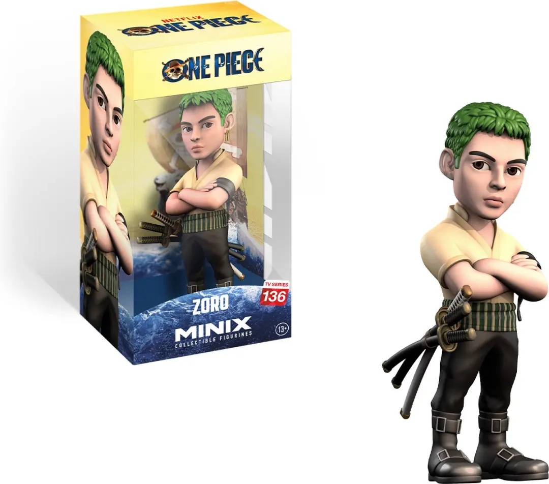MINIX One Piece Zoro Roronoa Figuur - 12cm - afbeelding 3 van 4