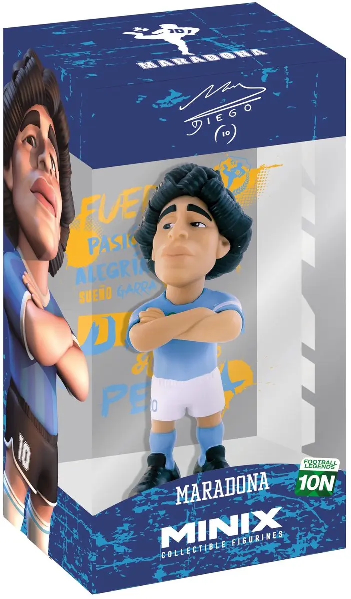 Minix Maradona Napoli Verzamelfiguur 12cm - afbeelding 4 van 6