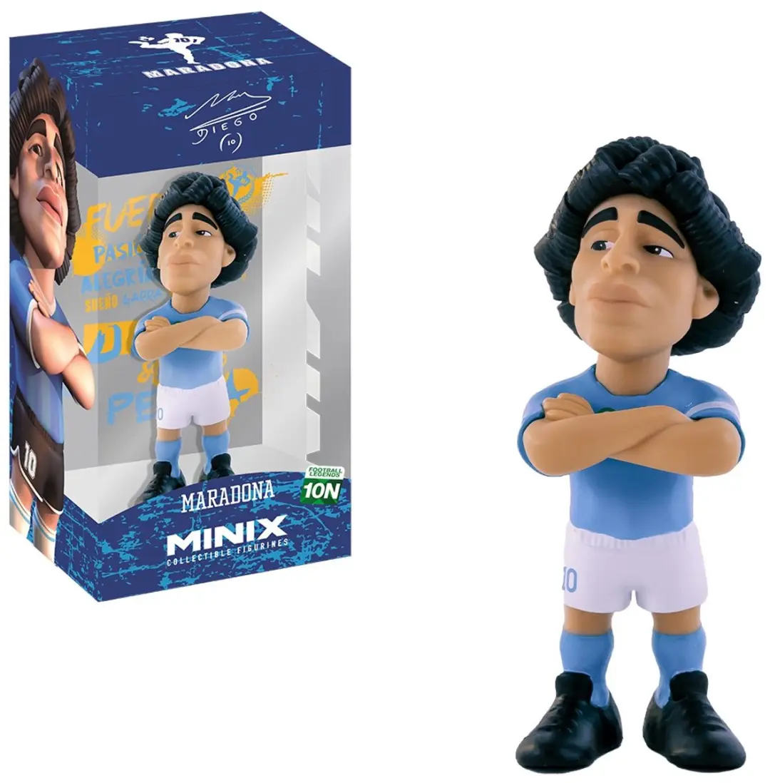 Minix Maradona Napoli Verzamelfiguur 12cm - afbeelding 5 van 6