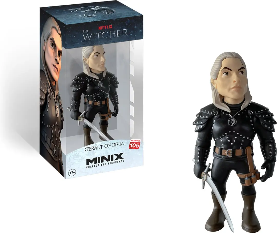 Minix The Witcher Geralt Beeldje 12cm - afbeelding 4 van 6