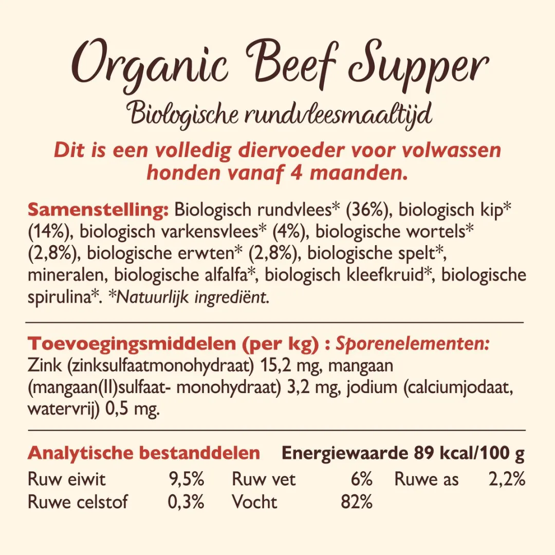 Lily's Kitchen Biologische Paté Rund Hondenvoer - 11x150g - afbeelding 6 van 6