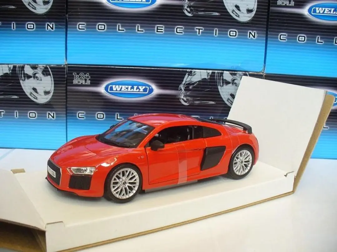 Maisto 1/24 Audi R8 V10 Plus Rood 2015