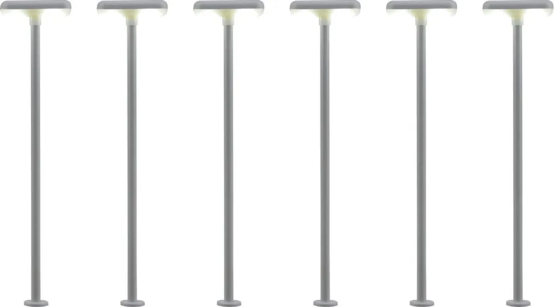 Viessmann H0 Perronlantaarn Dubbel Kant-en-klaar 63646