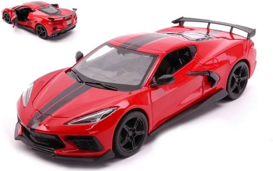 Chevrolet Corvette Stingray Coupe 2020 Rood 1-24 Maisto