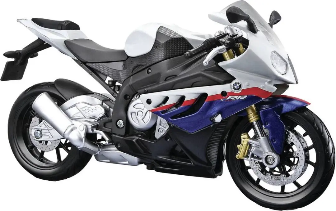Maisto BMW S1000RR 1:12 Motorfiets - afbeelding 4 van 4